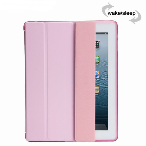 Image of Apple ipad 2, 3, 4 Case Auto Sleep /Wake Up Flip Vegan Leather Cover - Smart Stand Holder Case - I'LL TAKE THIS