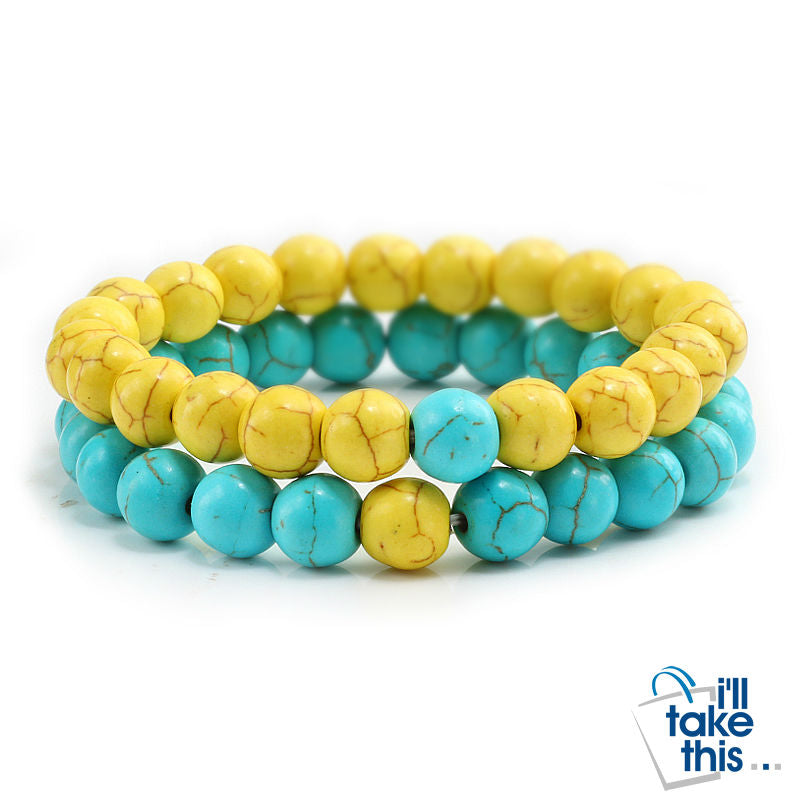 Distance Chakra Bracelet for Couple bracelets Missing piece bracelet Yin yang 2Pcs/Set - I'LL TAKE THIS