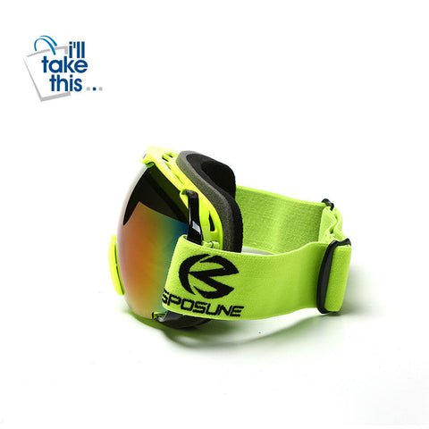 Image of Anti Fog Snowboard Ski Goggles Double Lens Snow Glasses Men or Women - Adult Ski Goggles - I'LL TAKE THIS