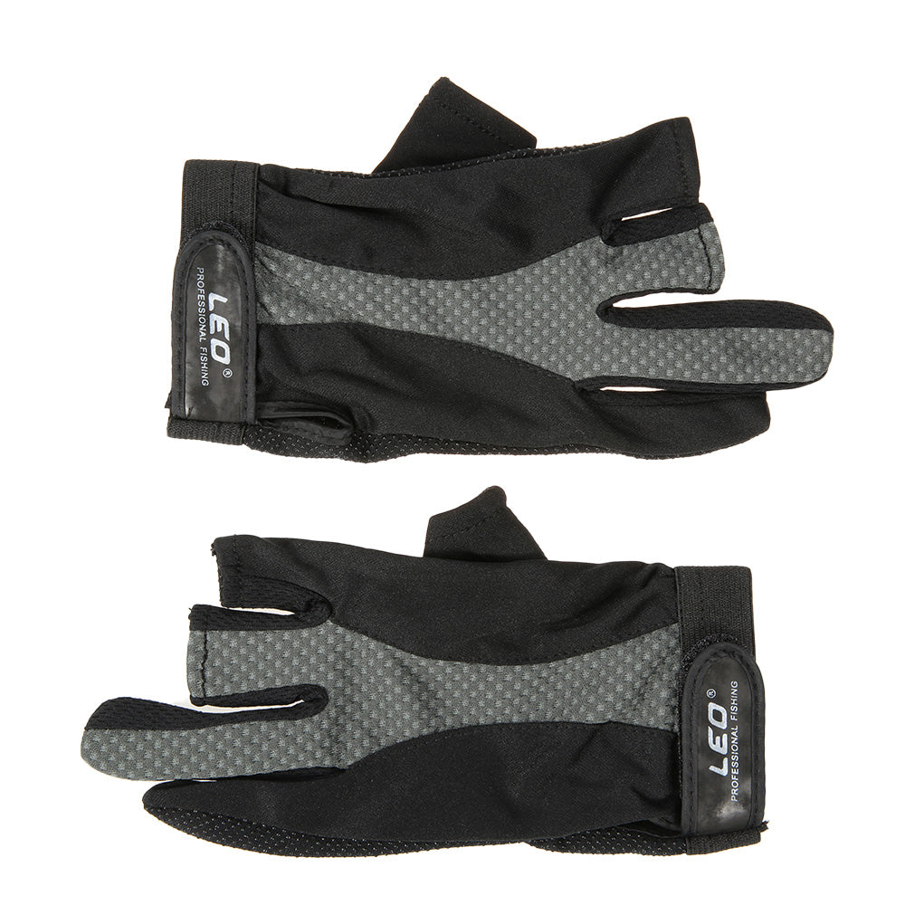 1 Pair 3 Fingerless Gloves Anti-slip Breathable Lightweight Fishing Gloves Outdoor Sports Cycling Camping Running - I'LL TAKE THIS