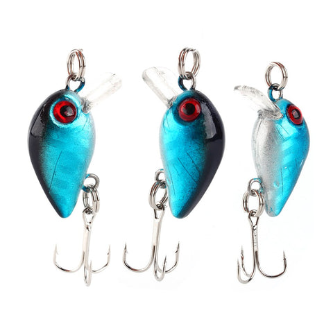 Image of Fishing Lures Set of 10 Multi-Colored Minnow Crankbait - I'LL TAKE THIS