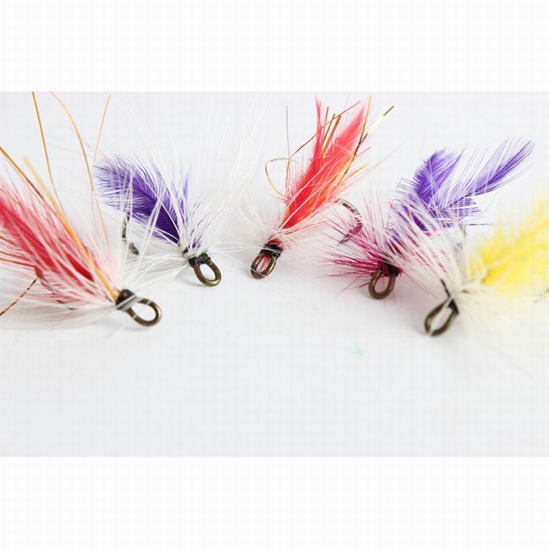 Fly fishing set of 12 Lures / Hooks, imitation Butterfly + more - I'LL TAKE THIS