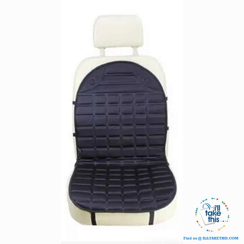 12V Car Seat Warmer, I Seat warmer or a pair in Charcoal or Black - Simple Install - I'LL TAKE THIS
