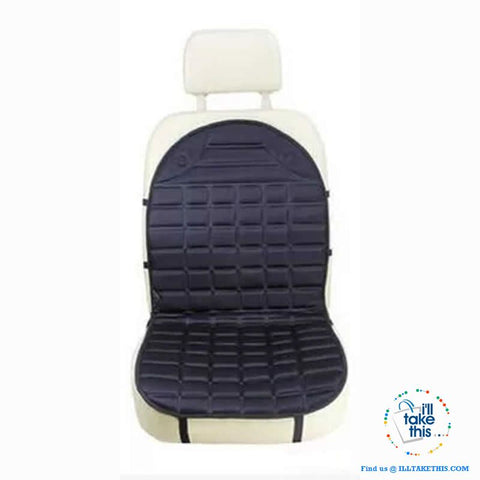 Image of 12V Car Seat Warmer, I Seat warmer or a pair in Charcoal or Black - Simple Install - I'LL TAKE THIS