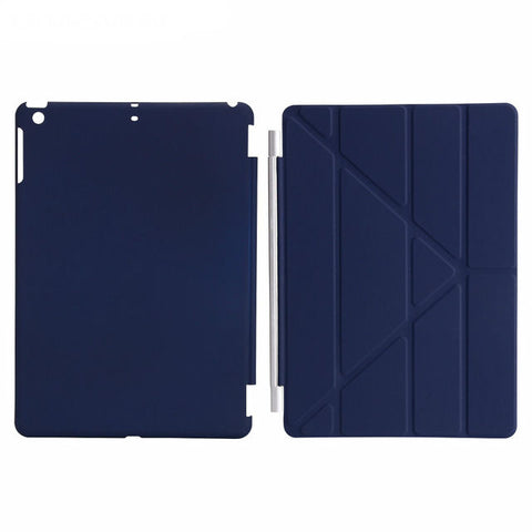 Image of iPad 9.7 2017/18 Magnetic flip stand case, smart cover, auto wake/sleep solid back in Vegan leather - I'LL TAKE THIS