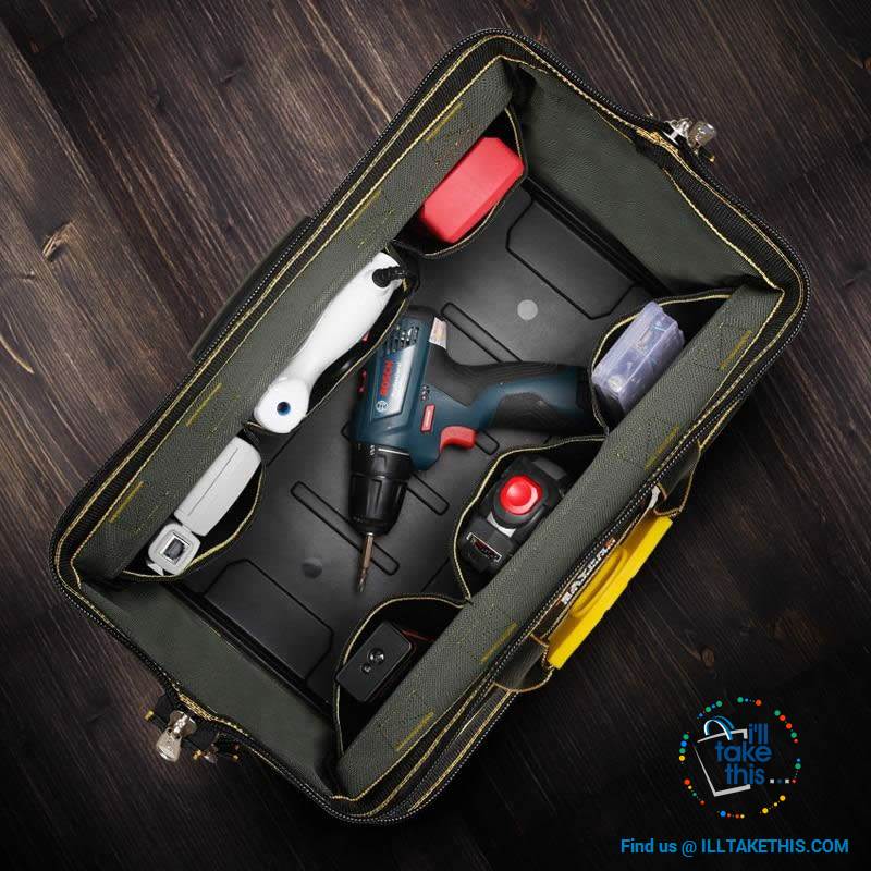 Ultra Wide Mouth TRADE tough tool bags - 13 to 20" Sizes' - I'LL TAKE THIS