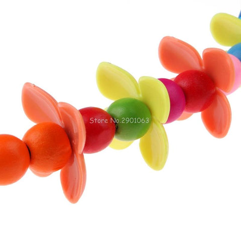Image of 1PC - Colorful Pet Bird Parrot Parakeet Budgie Cockatoo Cage Bell Hanging Chew Toys - I'LL TAKE THIS