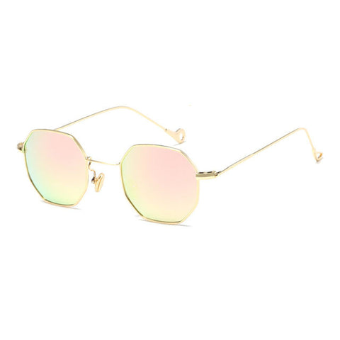 Image of Super Light Weight Octagon Sunglasses Unisex in Yellow, Red, Blue Tinted + Clear Lens Glasses - I'LL TAKE THIS