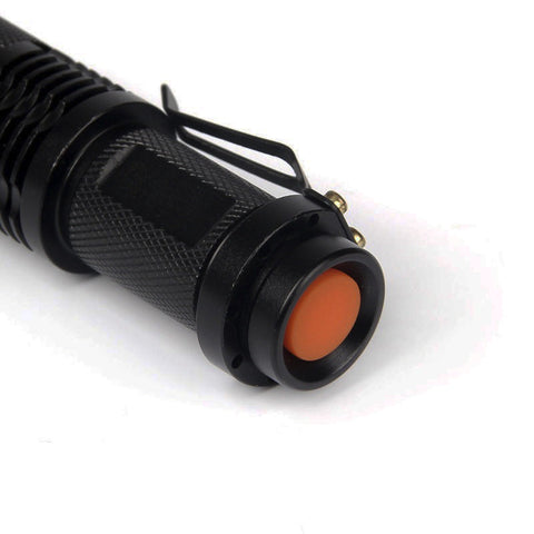 Image of Tactical Flashlight Lumens Torch Cree Q5 LED Zoomable - I'LL TAKE THIS