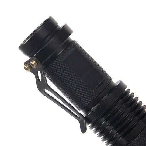 Image of Tactical Flashlight Lumens Torch Cree Q5 LED Zoomable - I'LL TAKE THIS