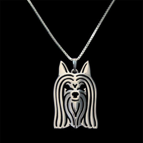 Image of Australian Silky Terrier Pendant with FREE Link chain - I'LL TAKE THIS