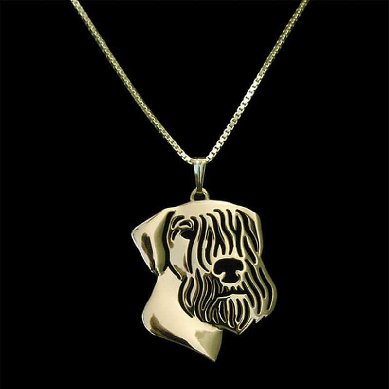 Cesky Terrier Pendant in Gold, Silver or Rose Gold with FREE Link chain - I'LL TAKE THIS
