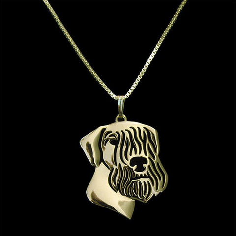 Image of Cesky Terrier Pendant in Gold, Silver or Rose Gold with FREE Link chain - I'LL TAKE THIS