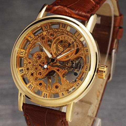 Image of Men's Skeleton Vintage Dress Watches  - Hand Wind - I'LL TAKE THIS