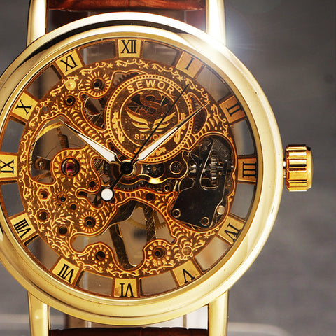 Image of Men's Skeleton Vintage Dress Watches  - Hand Wind - I'LL TAKE THIS