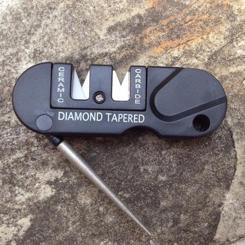 Image of Three Stages Pocket size Ceramic Carbide Diamond Sharpener - I'LL TAKE THIS
