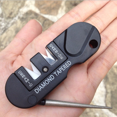 Image of Three Stages Pocket size Ceramic Carbide Diamond Sharpener - I'LL TAKE THIS