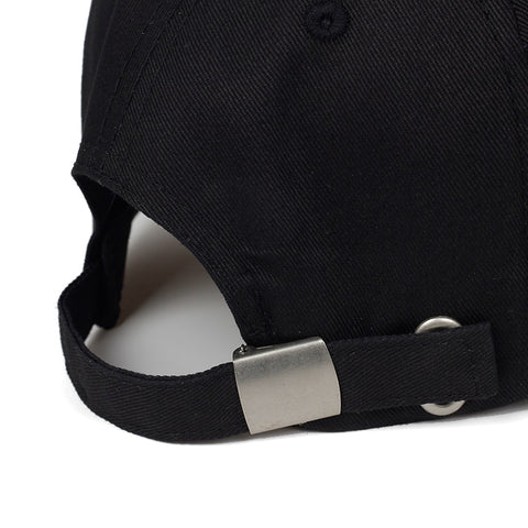 Image of Men's & Women's embroidered Baseball Caps, White or Black Cotton breathable adjustable Caps