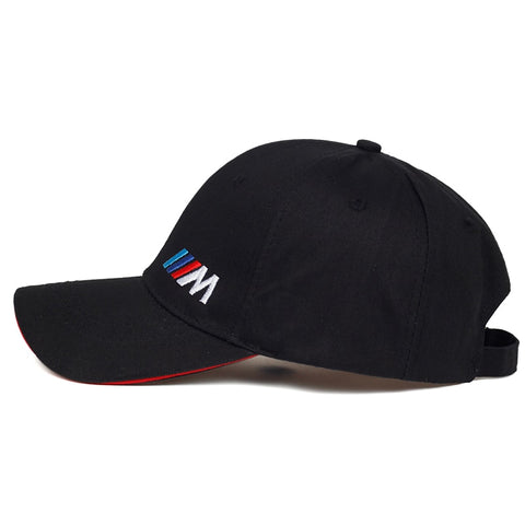 Image of Men's & Women's embroidered Baseball Caps, White or Black Cotton breathable adjustable Caps