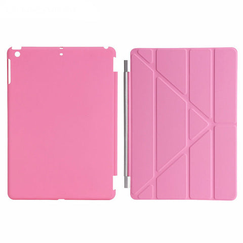 Image of iPad 9.7 2017/18 Magnetic flip stand case, smart cover, auto wake/sleep solid back in Vegan leather - I'LL TAKE THIS