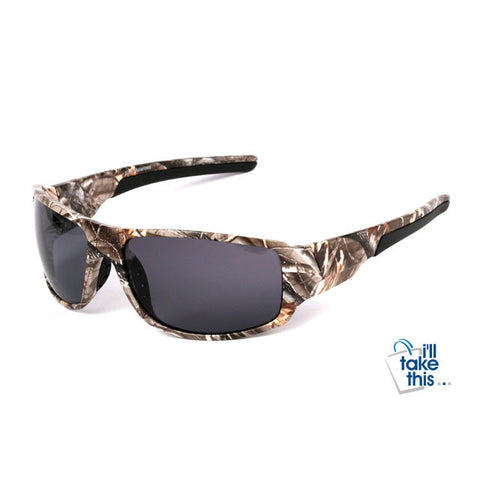 Image of Polarized Sunglasses Camouflage Frame Sport Sun Glasses Fishing, Hunting, GREAT Driving glasses - I'LL TAKE THIS