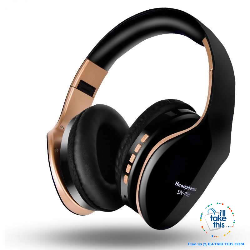 Wireless Bluetooth Headphones - Take Them With You Wherever You Go! - I'LL TAKE THIS