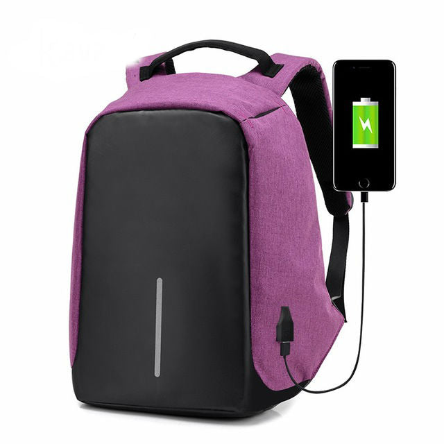 Anti-theft backpack Multifunction USB Charge Men 15inch Laptop Backpacks School Bags Travel Backpack - I'LL TAKE THIS
