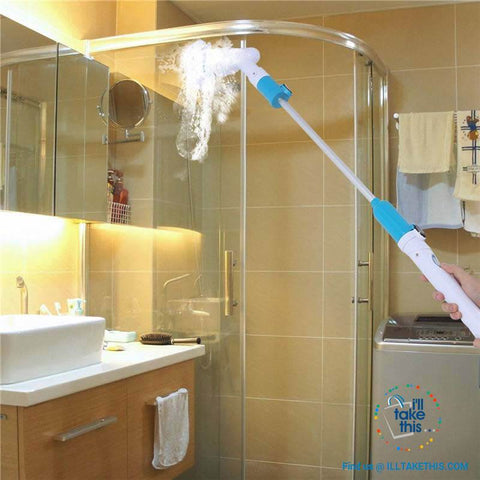 Image of Multifunction cleaning wand all in one Portable cleaning scrubber kit - Clean Smarter not Harder