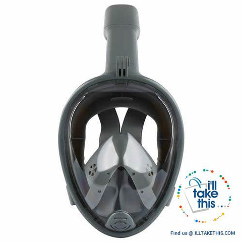 Image of Full Face Snorkel Mask - Anti Fog, Keeps Water Out And Air In! - I'LL TAKE THIS