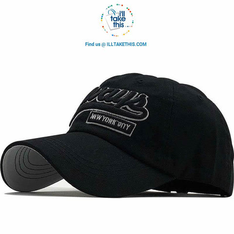 Image of New York City - Embroidery "Always 75" Men's Baseball Cap and Women's Strapback Baseball Caps - 8 Colors