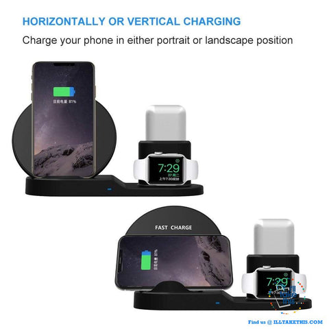 Image of 3-in-1 Apple Wireless Charger - Super Fast & Convenient 💥 - I'LL TAKE THIS