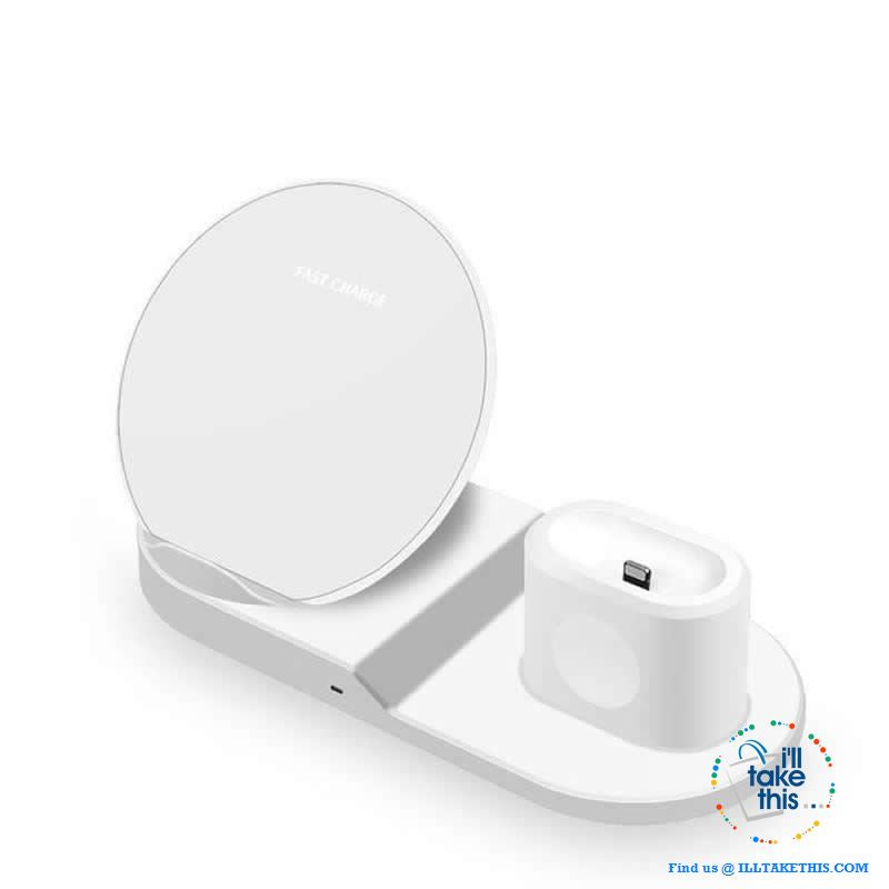 3-in-1 Apple Wireless Charger - Super Fast & Convenient 💥 - I'LL TAKE THIS