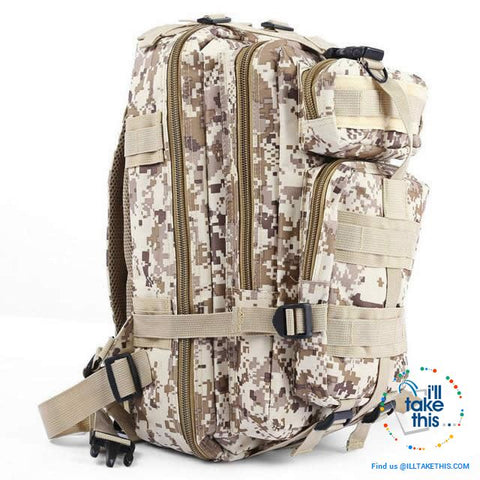 Image of Grab your 30 Liter Tactical Camouflage Backpack for Outdoor | Sports | School | College Backpack - I'LL TAKE THIS
