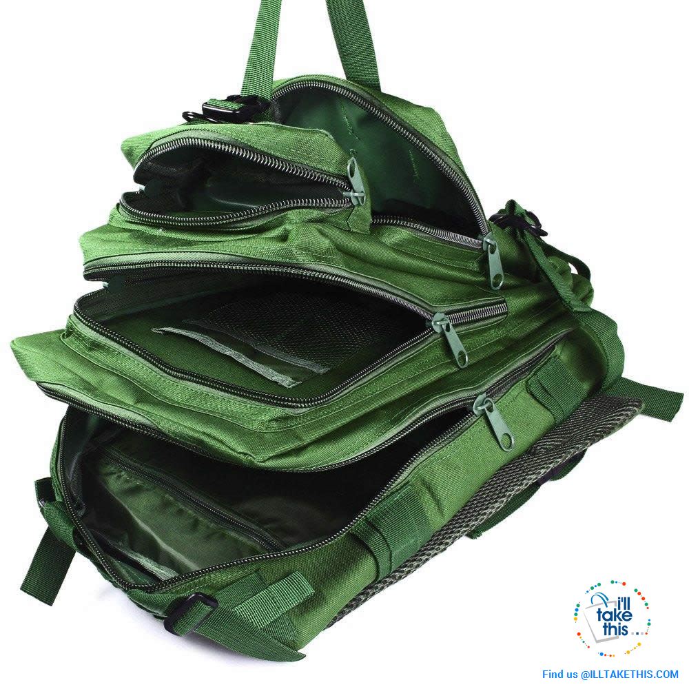 Grab your 30 Liter Tactical Camouflage Backpack for Outdoor | Sports | School | College Backpack - I'LL TAKE THIS