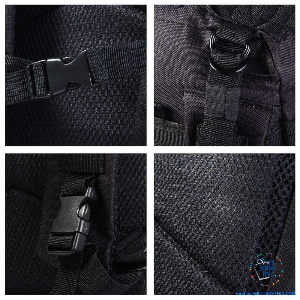 Grab your 30 Liter Tactical Camouflage Backpack for Outdoor | Sports | School | College Backpack - I'LL TAKE THIS