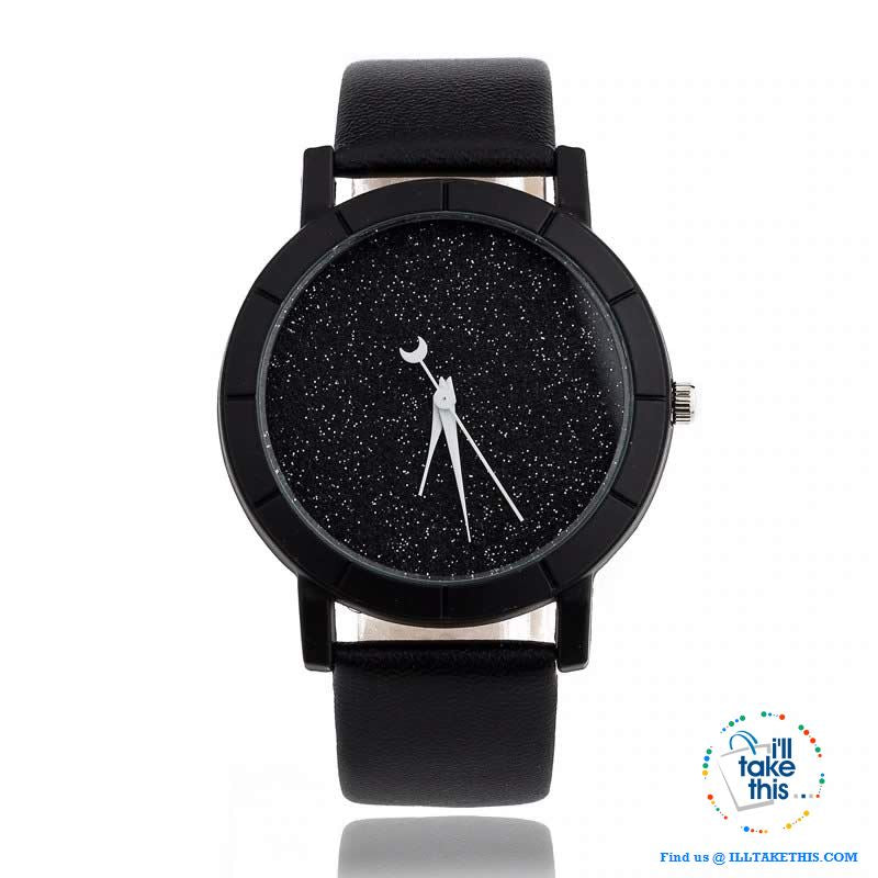 Shimmering Moon Star style Ladies wrist Watches - 5 Color options - I'LL TAKE THIS
