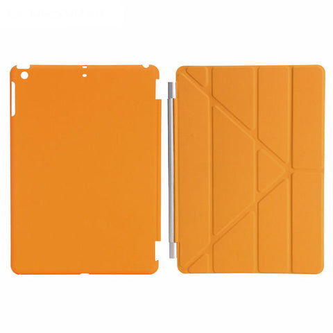 Image of iPad 9.7 2017/18 Magnetic flip stand case, smart cover, auto wake/sleep solid back in Vegan leather - I'LL TAKE THIS