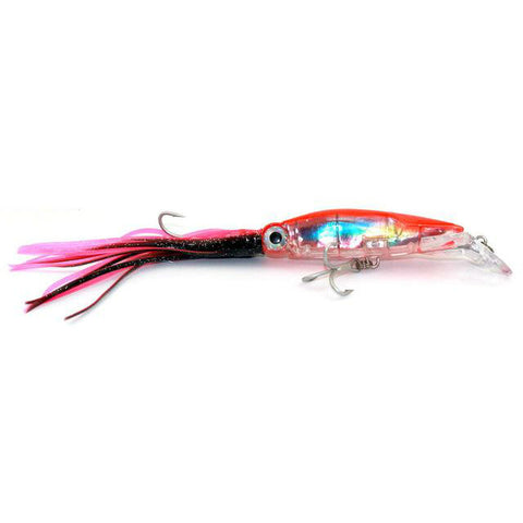 Image of Fishing Lure Squid Like Swimming Bait - 14cm 42g with double treble hooks a unique Fishing Tackle - I'LL TAKE THIS