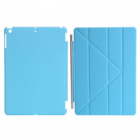 Image of iPad 9.7 2017/18 Magnetic flip stand case, smart cover, auto wake/sleep solid back in Vegan leather - I'LL TAKE THIS