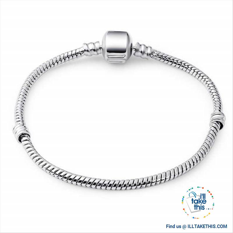 Tibetan Silver Plated Love Heart, Flowers or Mixed Charm Bracelets - I'LL TAKE THIS