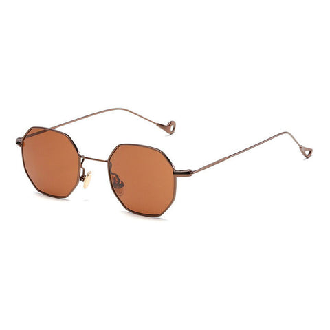 Image of Super Light Weight Octagon Sunglasses Unisex in Yellow, Red, Blue Tinted + Clear Lens Glasses - I'LL TAKE THIS