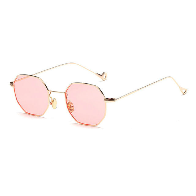 Super Light Weight Octagon Sunglasses Unisex in Yellow, Red, Blue Tinted + Clear Lens Glasses - I'LL TAKE THIS