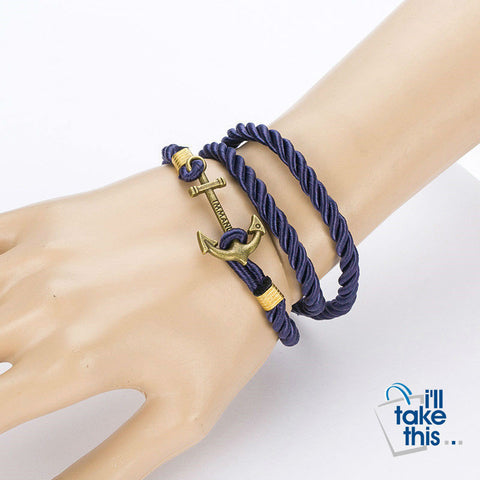 Image of Rope Anchor Bracelet Fashion accessories - Unisex - I'LL TAKE THIS