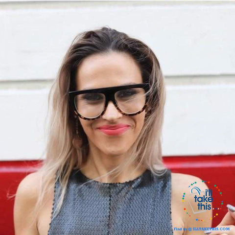 Image of Oversized Designer Cat Eye Women's Sunglasses - Chic Luxury Sunglasses UV400 Shades - 5 Colors - I'LL TAKE THIS