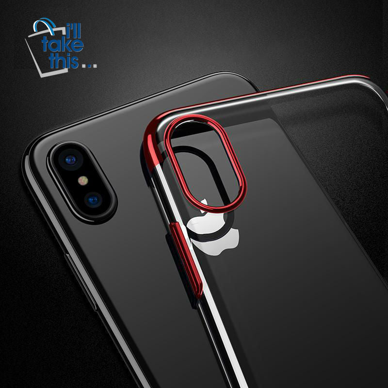 iPhone X Cases Transparency Plastic Case For iPhone X Ultra Thin Protective Shell - I'LL TAKE THIS