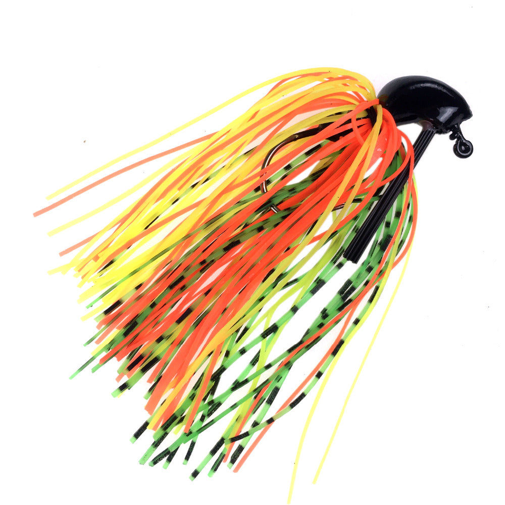 BIG Bass Fly Fishing lures, 5 Pack of Artificial Bait Mixed Colors with Lead Skirt Rubber - I'LL TAKE THIS