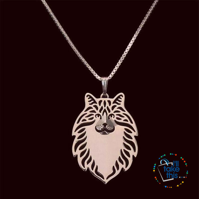 Norwegian Forest Cat With FREE Chain Necklace - I'LL TAKE THIS