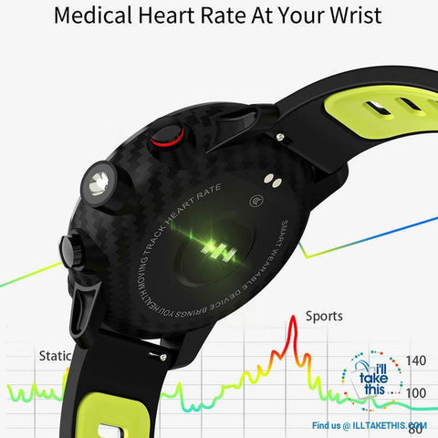 Image of ⌚ Super Sports Carbonfibre Smartwatches, Multi-Sports Mode - Bluetooth, 3 Color options - I'LL TAKE THIS
