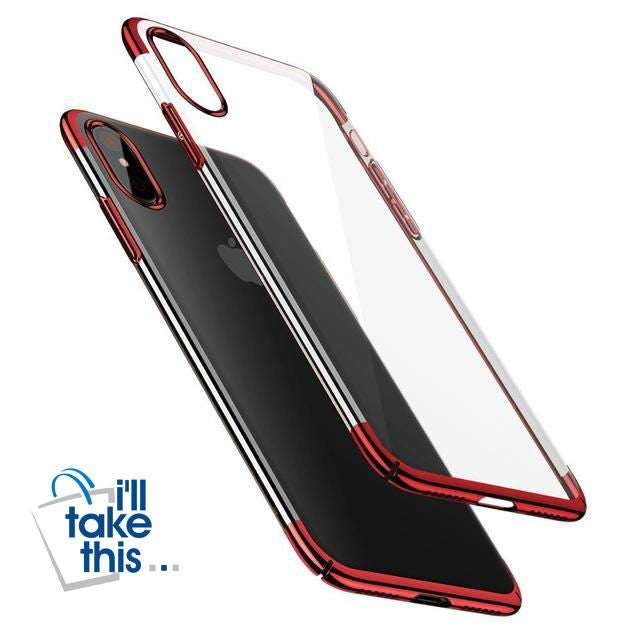 iPhone X Cases Transparency Plastic Case For iPhone X Ultra Thin Protective Shell - I'LL TAKE THIS