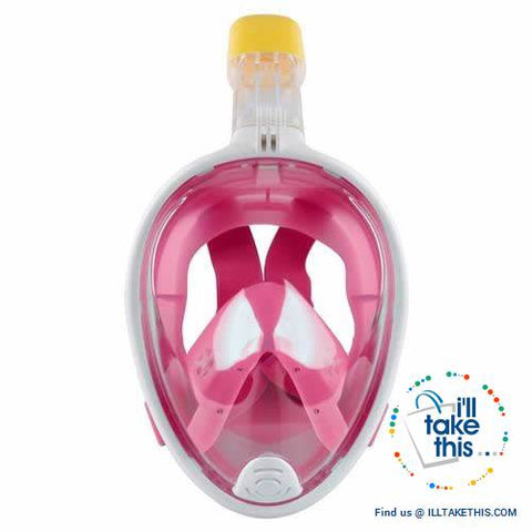 Image of Full Face Snorkel Mask - Anti Fog, Keeps Water Out And Air In! - I'LL TAKE THIS